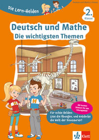 Vorderes Coverbild Klett Deutsch und Mathe - Die wichtigsten Themen 2. Klasse