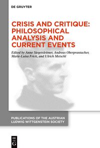 Vorderes Coverbild Crisis and Critique: Philosophical Analysis and Current Events