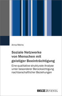 Vorderes Coverbild Soziale Netzwerke von Menschen mit geistiger Beeinträchtigung