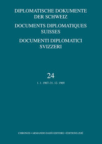 Vorderes Coverbild Diplomatische Dokumente der Schweiz – Documents Diplomatiques Suisses – Documenti Diplomatici Svizzeri