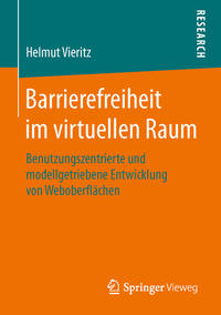 Vorderes Coverbild Barrierefreiheit im virtuellen Raum