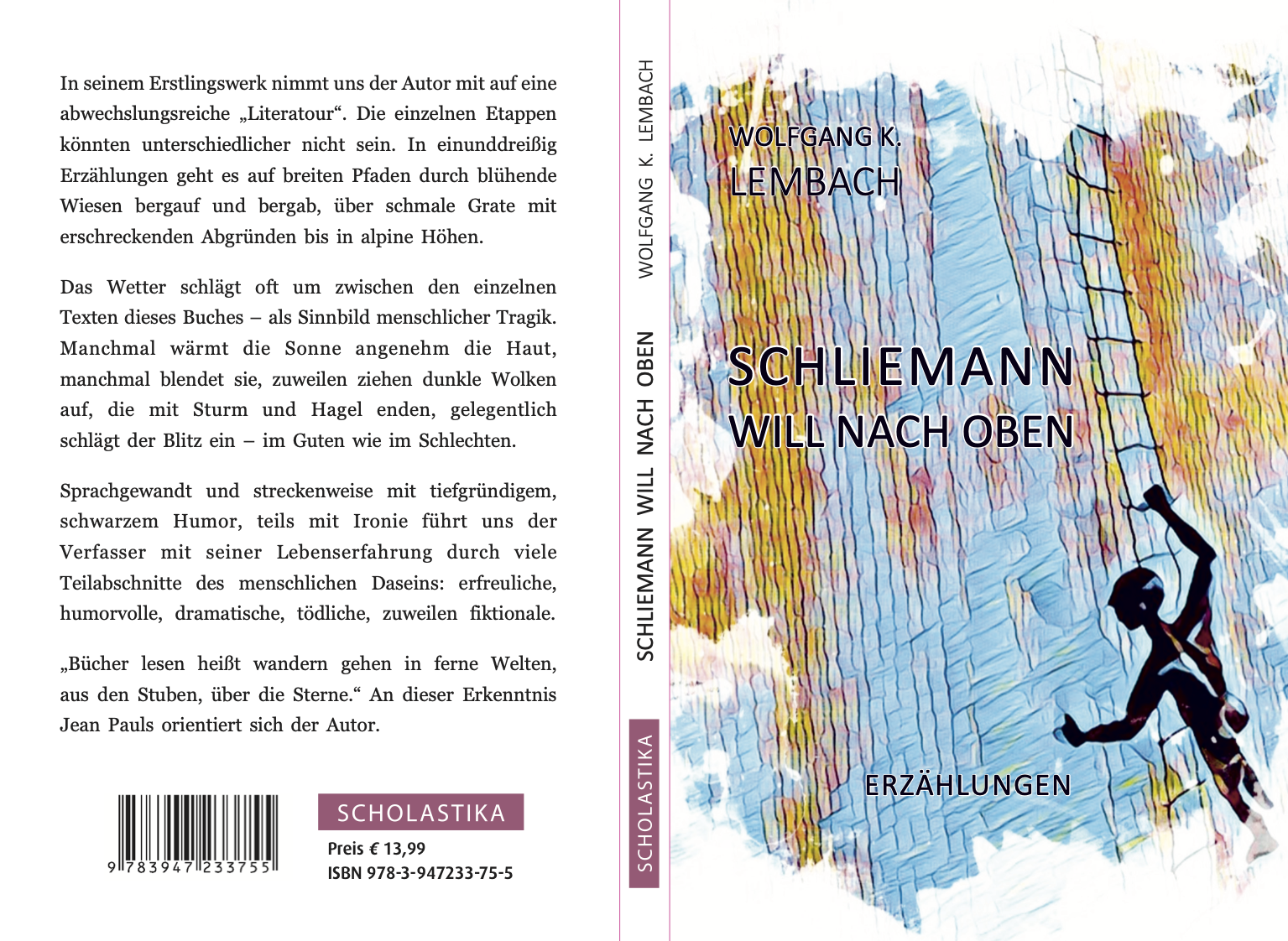 Gesamtes Coverbild Schliemann will nach oben