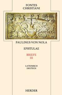 Vorderes Coverbild Epistulae III /Briefe III