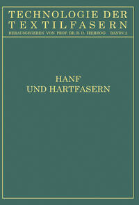 Vorderes Coverbild Hanf und Hartfasern