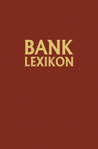 Vorderes Coverbild Bank-Lexikon
