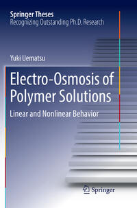 Vorderes Coverbild Electro-Osmosis of Polymer Solutions