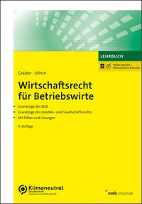 Vorderes Coverbild Wirtschaftsrecht für Betriebswirte