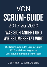 Vorderes Coverbild Von Scrum-Guide 2017 zu 2020 - was sich ändert und wie es umgesetzt wird