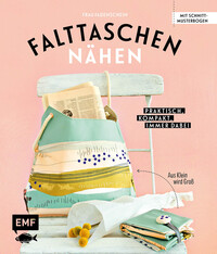 Vorderes Coverbild Falttaschen nähen