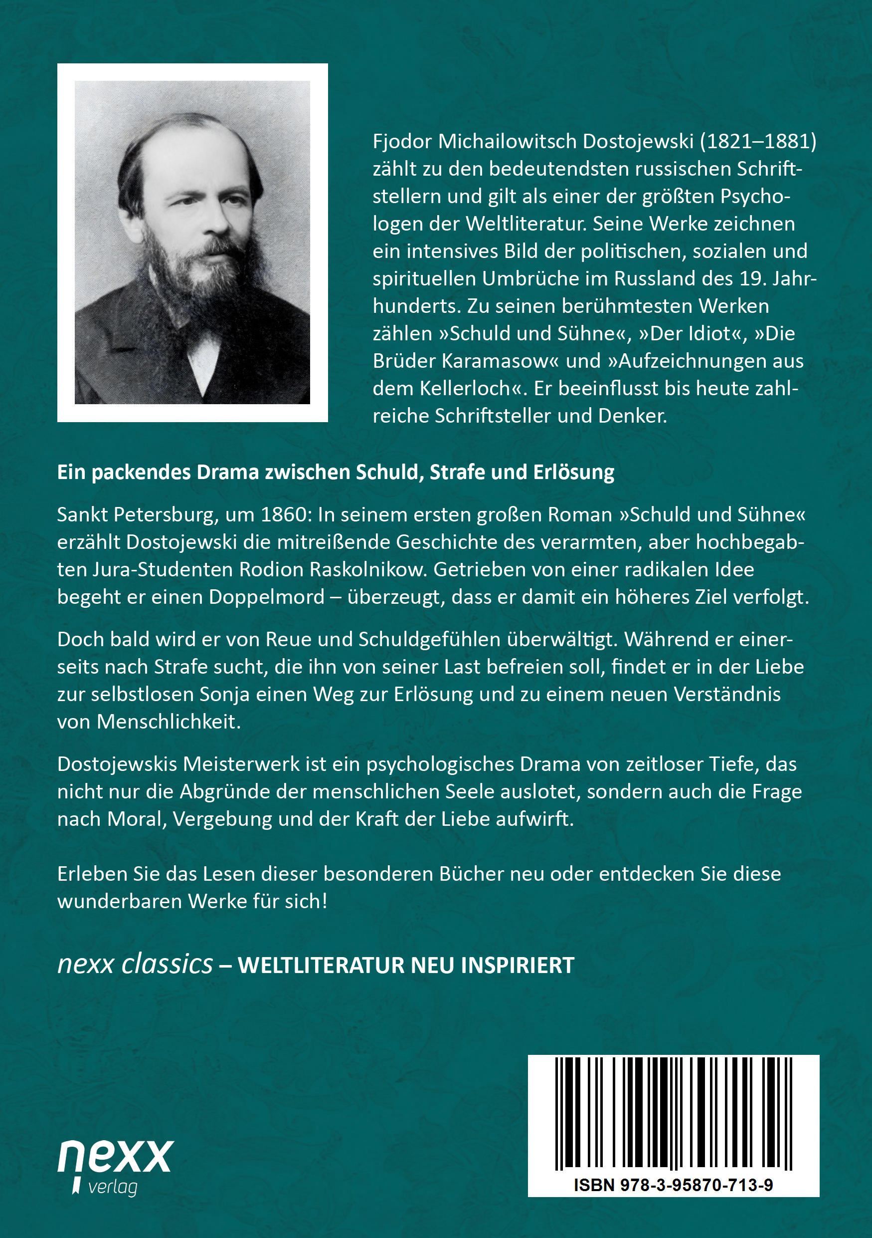 Rückseitencover Schuld und Sühne