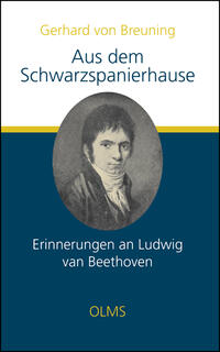 Vorderes Coverbild Aus dem Schwarzspanierhause. Erinnerungen an Ludwig van Beethoven.