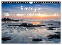 Vorderes Coverbild Bretagne - Bilder einer Küstenlandschaft (Wandkalender 2025 DIN A4 quer), CALVENDO Monatskalender