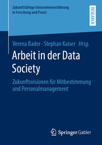Vorderes Coverbild Arbeit in der Data Society
