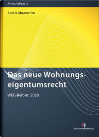 Vorderes Coverbild Das neue Wohnungseigentumsrecht