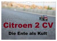 Vorderes Coverbild Citroen 2 CV Kult um die Ente (Wandkalender 2025 DIN A4 quer), CALVENDO Monatskalender