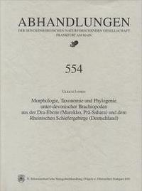 Vorderes Coverbild Morphologie, Taxonomie und Phylogenie unter-devonischer Brachiopoden aus der Dra-Ebene (Marokko, Prä-Sahara) und dem Rheinischen Schiefergebirge (Deutschland)