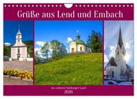 Vorderes Coverbild Grüße aus Lend und Embach (Wandkalender 2026 DIN A4 quer), CALVENDO Monatskalender