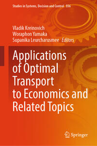Vorderes Coverbild Applications of Optimal Transport to Economics and Related Topics