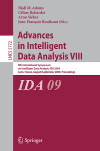 Vorderes Coverbild Advances in Intelligent Data Analysis VIII