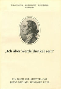 Vorderes Coverbild Ich aber werde dunkel sein