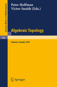 Vorderes Coverbild Algebraic Topology. Waterloo 1978