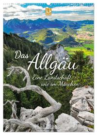 Vorderes Coverbild Das Allgäu – eine Landschaft wie im Märchen (Wandkalender 2026 DIN A2 hoch), CALVENDO Monatskalender