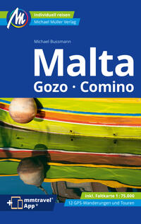 Vorderes Coverbild Malta Reiseführer Michael Müller Verlag