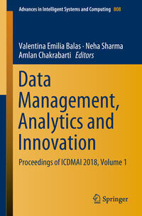 Vorderes Coverbild Data Management, Analytics and Innovation