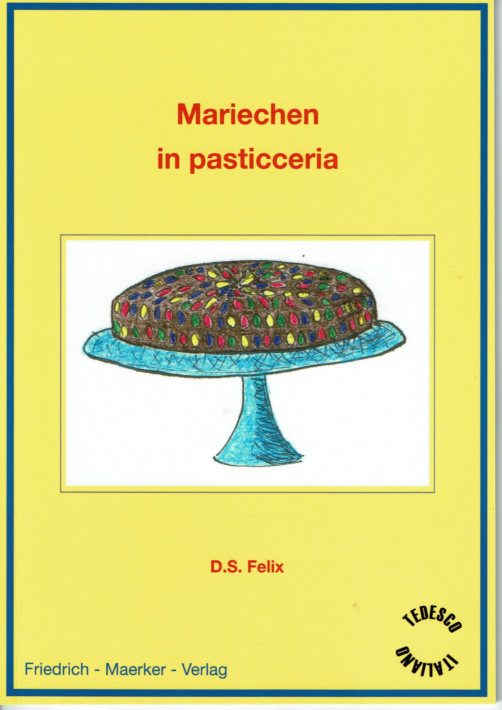 Rückseitencover Mariechen in der Konditorei
