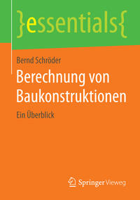 Vorderes Coverbild Berechnung von Baukonstruktionen