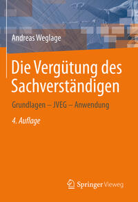 Vorderes Coverbild Die Vergütung des Sachverständigen