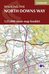 Vorderes Coverbild North Downs Way Map Booklet