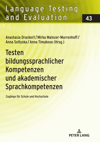 Vorderes Coverbild Testen bildungssprachlicher Kompetenzen und akademischer Sprachkompetenzen