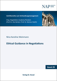 Vorderes Coverbild Ethical Guidance in Negotiations