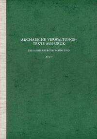 Vorderes Coverbild Archaische Texte aus Uruk / Archaische Verwaltungstexte aus Uruk