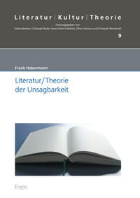 Vorderes Coverbild Literatur/Theorie der Unsagbarkeit