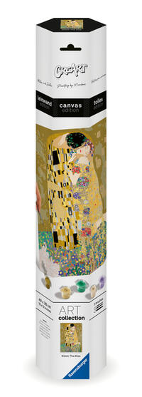 Vorderes Coverbild CreArt Canvas Leinwand - Leinwand Der Kuss (Klimt)