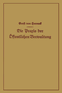 Vorderes Coverbild Die Praxis der Öffentlichen Verwaltung