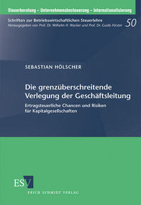 Vorderes Coverbild Die grenzüberschreitende Verlegung der Geschäftsleitung