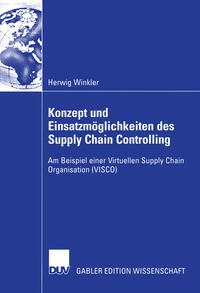 Vorderes Coverbild Konzept und Einsatzmöglichkeiten des Supply Chain Controlling