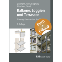 Vorderes Coverbild Balkone, Loggien und Terrassen - mit E-Book