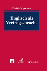 Vorderes Coverbild Englisch als Vertragssprache