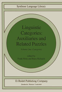 Vorderes Coverbild Linguistic Categories: Auxiliaries and Related Puzzles