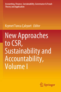 Vorderes Coverbild New Approaches to CSR, Sustainability and Accountability, Volume I