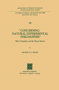Vorderes Coverbild Concerning Natural Experimental Philosophie