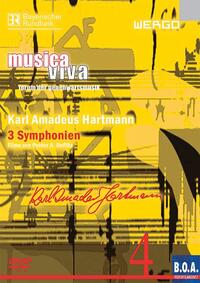 Vorderes Coverbild Karl Amadeus Hartmann - 3 Symphonien