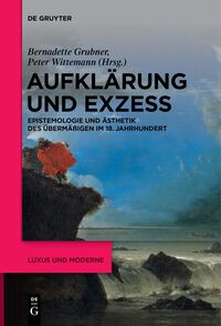 Vorderes Coverbild Aufklärung und Exzess