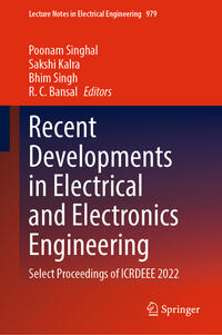 Vorderes Coverbild Recent Developments in Electrical and Electronics Engineering