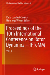 Vorderes Coverbild Proceedings of the 10th International Conference on Rotor Dynamics – IFToMM