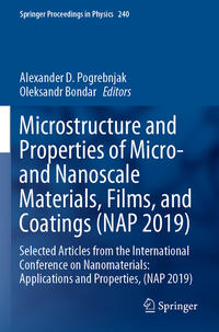 Vorderes Coverbild Microstructure and Properties of Micro- and Nanoscale Materials, Films, and Coatings (NAP 2019)